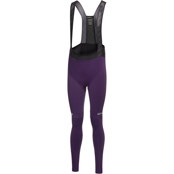 Gore Wear SPINSHIFT Thermo Bib Tights+ Mens Purple Indigo