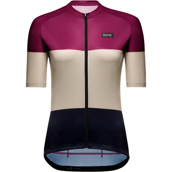 gore wear Spirit Stripes Jersey Womens Process Purple/Tech Beige