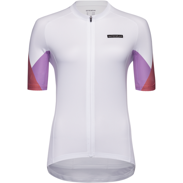 gore wear Spirit Triangles Jersey Womens White/Lab Red