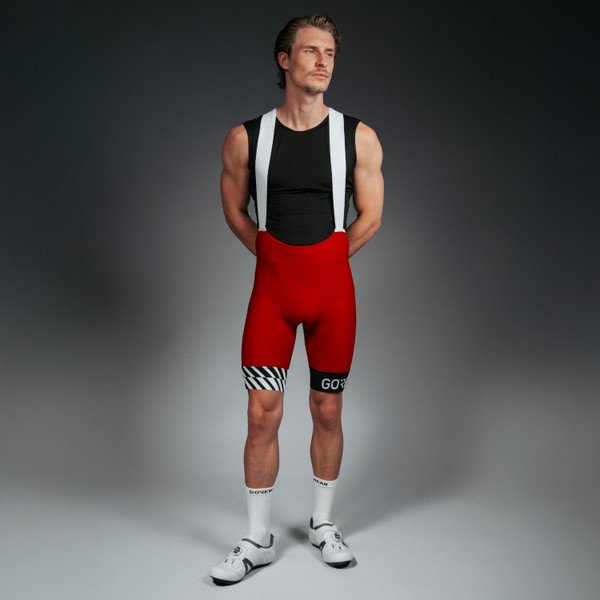 Gore Wear SWIFTRIDE Optical Bib Shorts Mens Orbit Blue