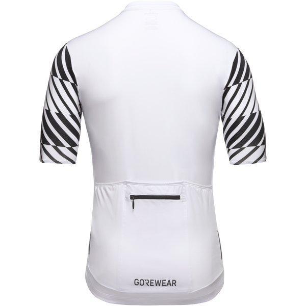 Gore Wear SWIFTRIDE Optical Jersey Mens White/Black