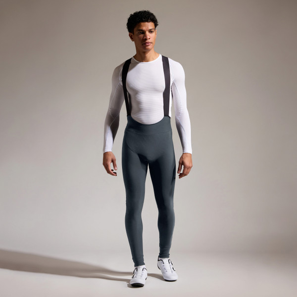 Gore Wear SWIFTRIDE Thermo Bib Tights Mens Lab Graphite