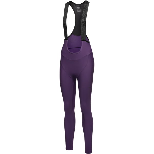 Gore Wear SWIFTRIDE Thermo Bib Tights Women Purple Indigo