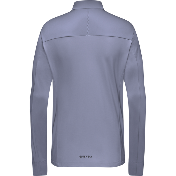 Gore Wear Training Thermo 1/4 Zip Mens Amethyst Grey