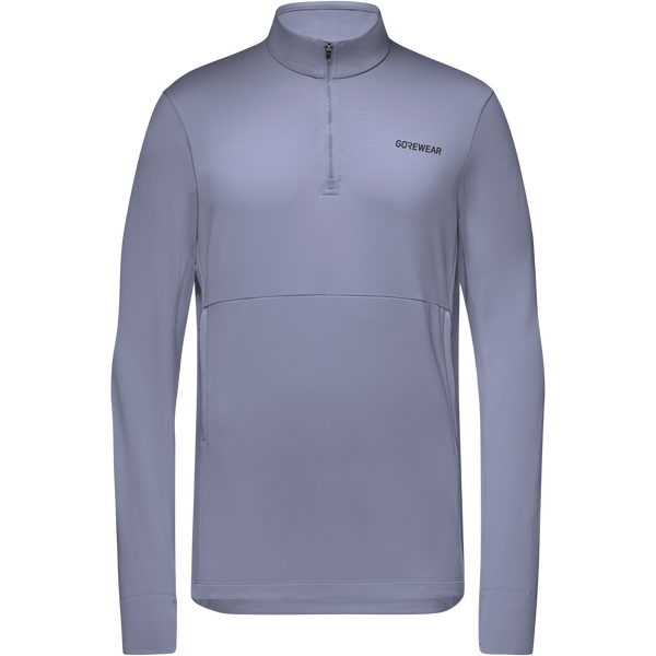 gore wear Training Thermo 1/4 Zip Mens Amethyst Grey