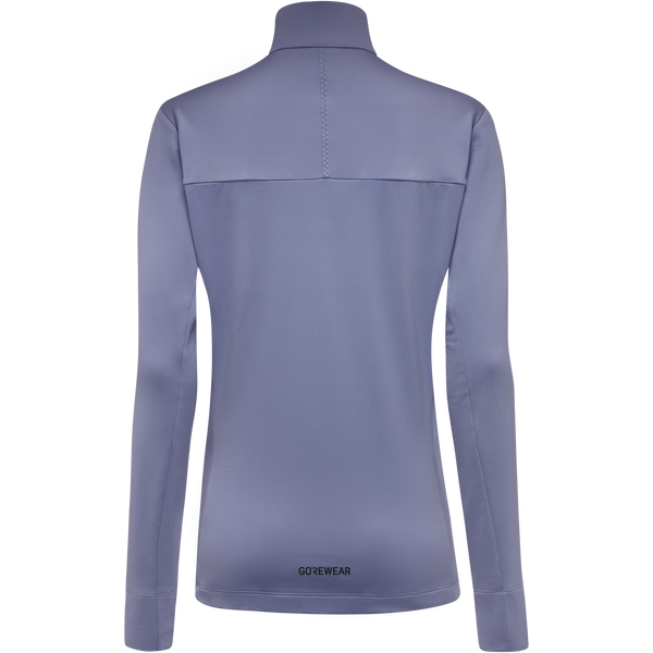 Gore Wear Training Thermo 1/4 Zip Womens Amethyst Grey