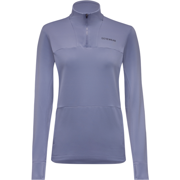 gore wear Training Thermo 1/4 Zip Womens Amethyst Grey