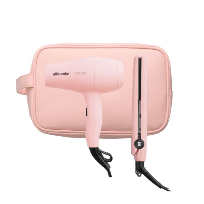gorgeous Alfa Italia Viaggio Travel Styling Kit - Apricot Crush