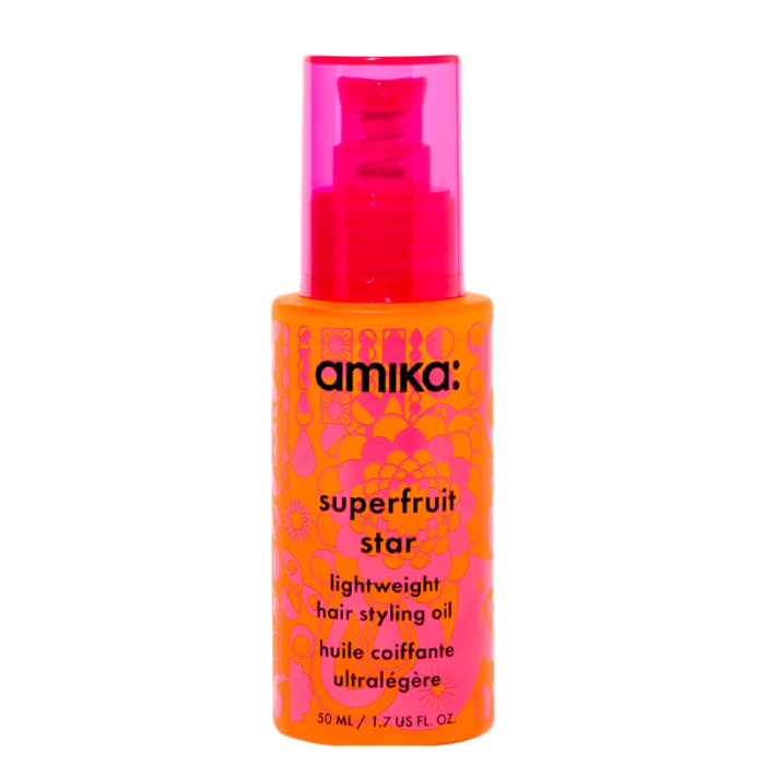 gorgeous amika Superfruit Star Lightweight Hair Styling Oil 50ml