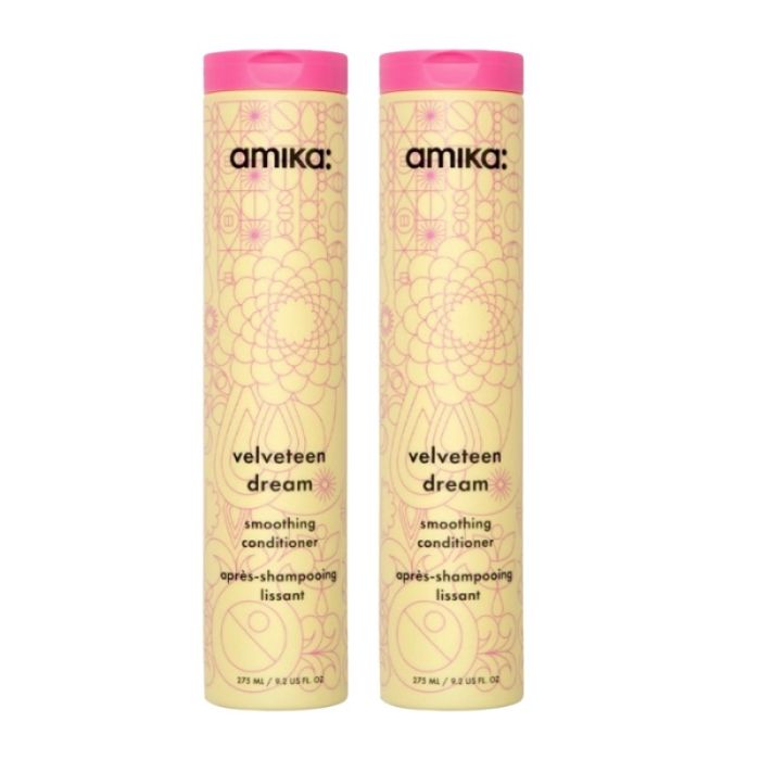 gorgeous amika Velveteen Dream Smoothing Conditioner 275ml Double