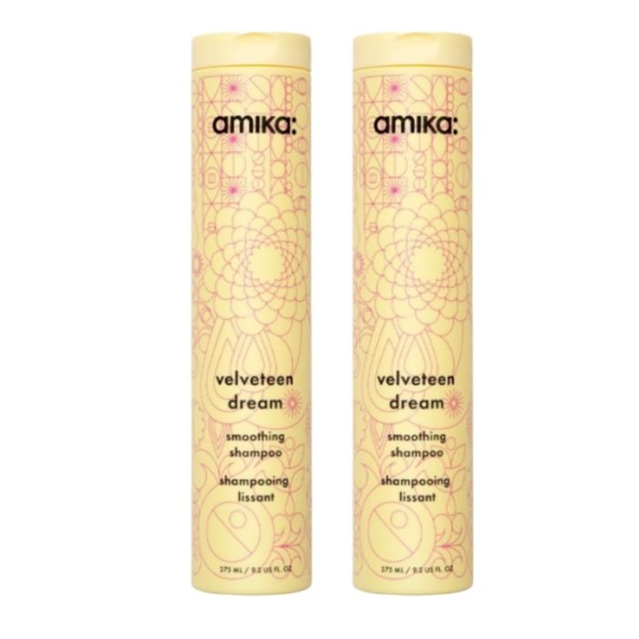 gorgeous amika Velveteen Dream Smoothing Shampoo 275ml Double