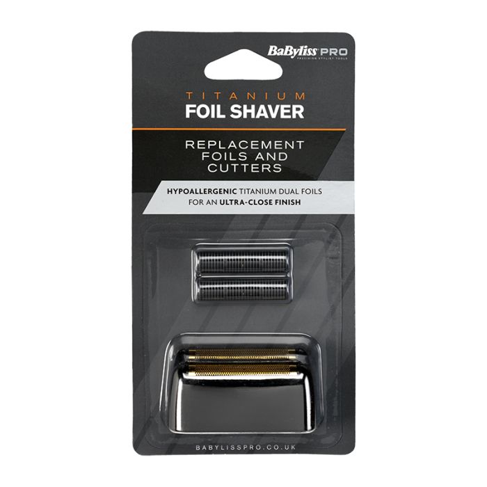 gorgeous BaByliss Pro Cordless Dual Foil Shaver Replacement Foils/Cutters