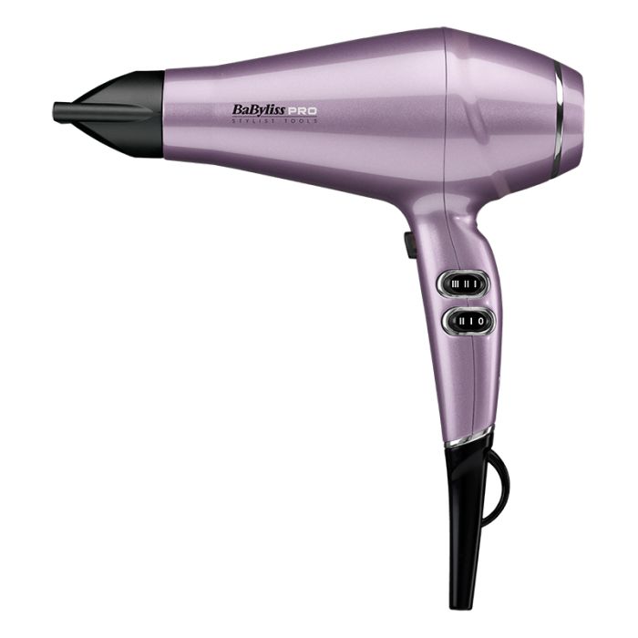 gorgeous BaByliss Pro Keratin Lustre Hairdryer - Lilac Silk
