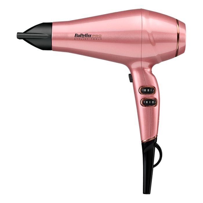 gorgeous BaByliss Pro Keratin Lustre Hairdryer - Pink Blush