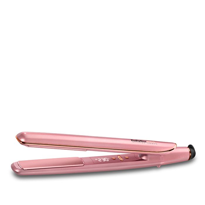 gorgeous BaByliss Pro Keratin Lustre Styling Iron - Pink Blush