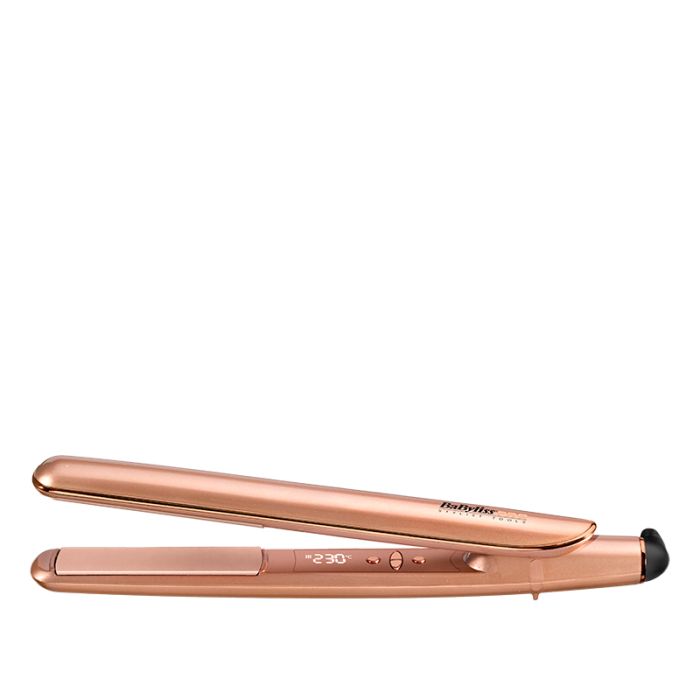 gorgeous BaByliss Pro Keratin Lustre Styling Iron - Rose Gold