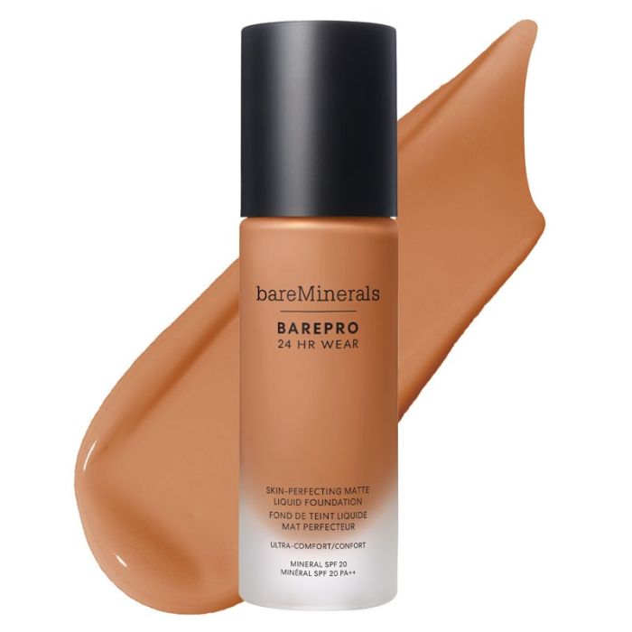 gorgeous bareMinerals BAREPRO 24hr Matte Comfort Liquid Foundation SPF20 30ml | Various Shades Available