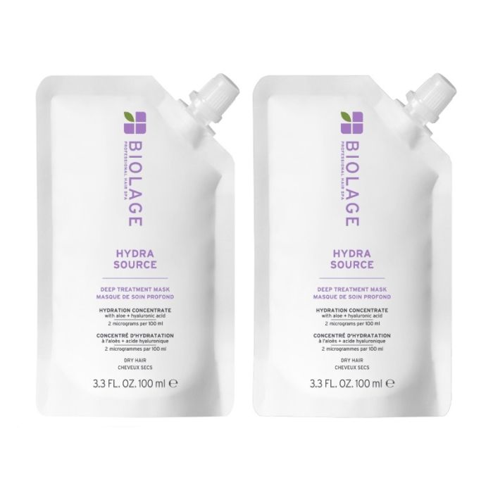 gorgeous Biolage HydraSource Deep Treatment Pack 100ml Double