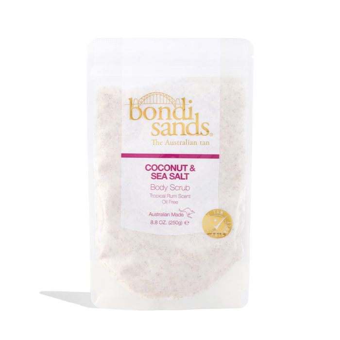 gorgeous Bondi Sands Coconut & Sea Salt Tropical Rum Body Scrub 250g