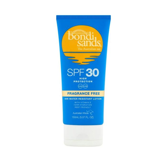 gorgeous Bondi Sands Sun Lotion Fragrance Free SPF 30 150ml