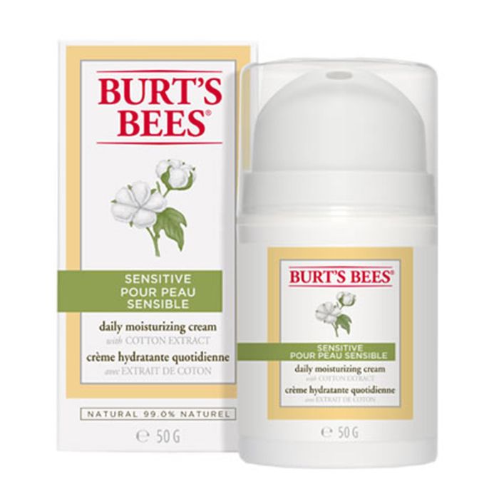gorgeous Burt's Bees Sensitive Daily Moisturising Cream 50g