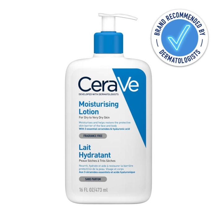 gorgeous CeraVe Moisturising Lotion with Hyaluronic Acid & Ceramides for Normal to Dry Skin 473ml