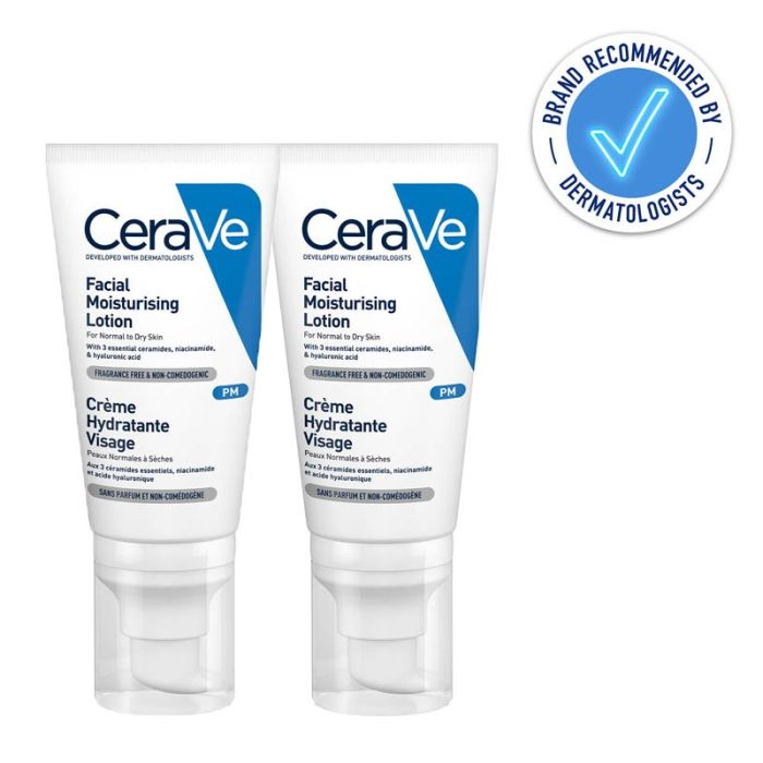gorgeous CeraVe PM Facial Moisturising Lotion 52ml Double