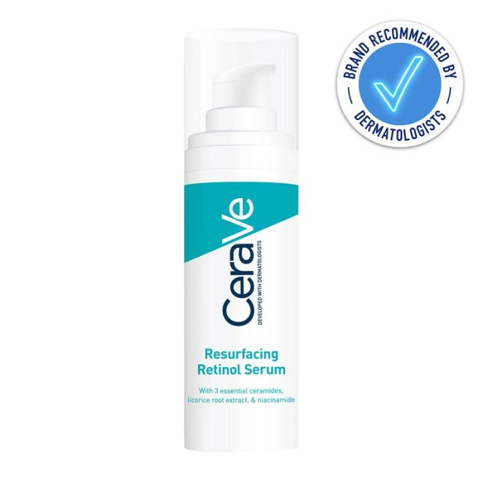 gorgeous CeraVe Resurfacing Retinol Serum with Ceramides & Niacinamide for Blemish-Prone Skin 30ml