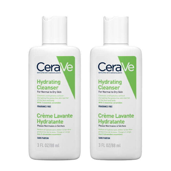 gorgeous CeraVe Travel Size Hydrating Cleanser 88ml Double