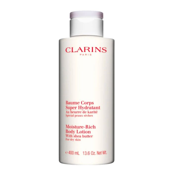 gorgeous Clarins Moisture-Rich Body Lotion 400ml - Worth £78