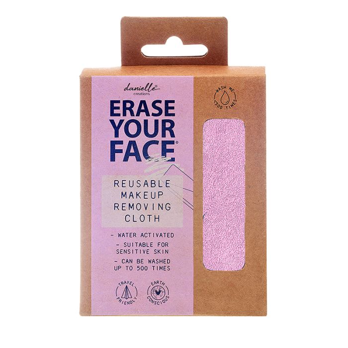 gorgeous Danielle Erase Your Face Makeup Removing Cloth- Pink