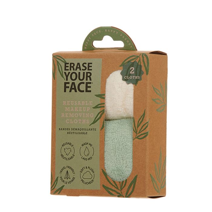 gorgeous Danielle Erase Your Face Reusable Makeup Removing Cloth - 2 Pack