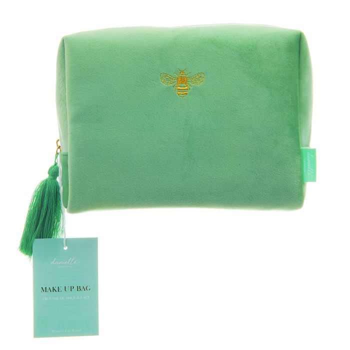 gorgeous Danielle Summer Bee Boxy Make-up Bag Large