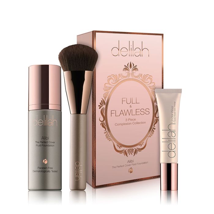 gorgeous delilah Cosmetics Alibi Full & Flawless - Complexion Collection (Worth £86)