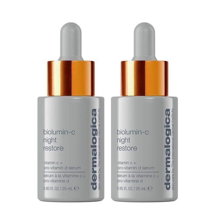gorgeous Dermalogica Biolumin-C Night Restore 25ml Double