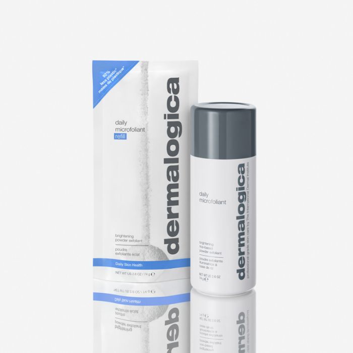 gorgeous Dermalogica Daily Microfoliant 74g + Refill 74g Duo - Worth £131