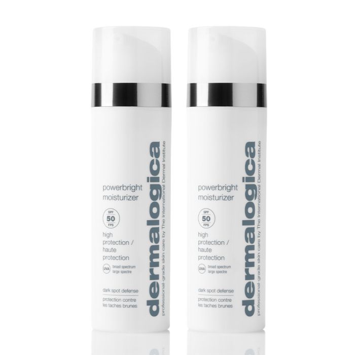 gorgeous Dermalogica Powerbright Moisturizer SPF50 50ml Double