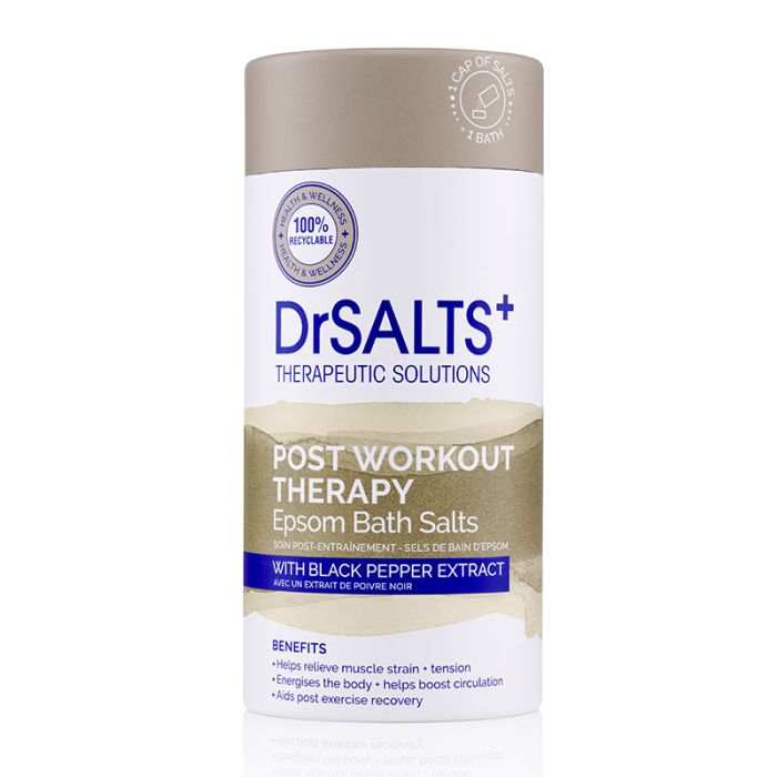 gorgeous Dr. Salts Post Workout Therapy Epsom Salts 750g