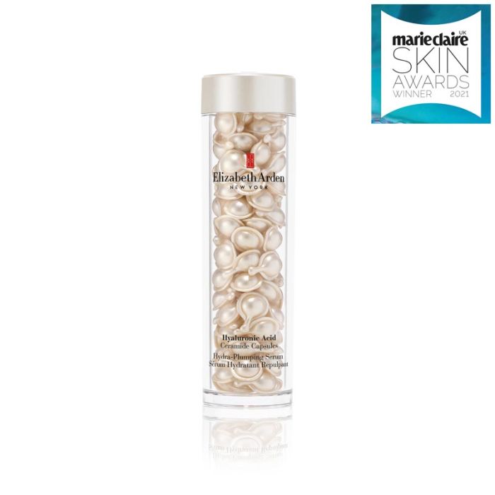 gorgeous Elizabeth Arden Hyaluronic Acid Ceramide Capsules Hydra-Plumping Serum 90pc