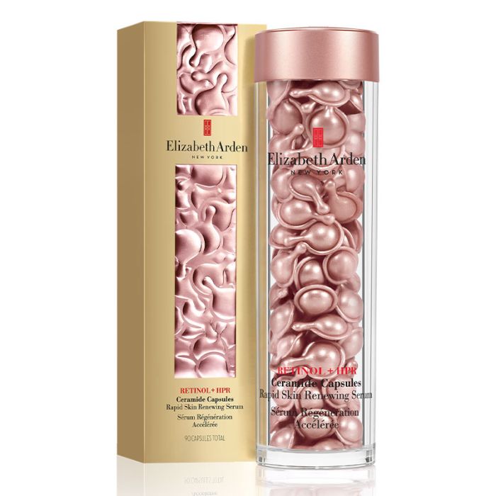 gorgeous Elizabeth Arden RETINOL + HPR Ceramide Capsules Rapid Skin Renewing Serum 90-Piece