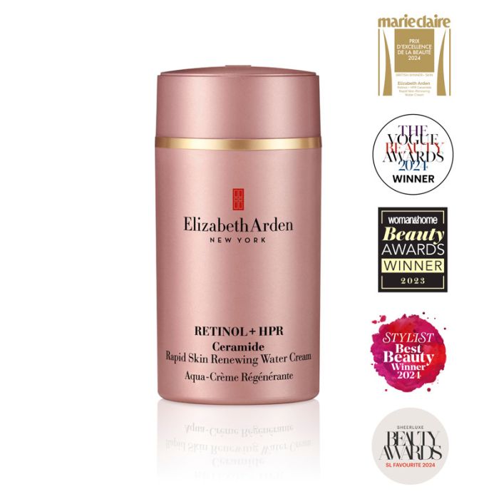 gorgeous Elizabeth Arden Retinol + HPR Ceramide Rapid Skin Renewing Water Cream 50ml