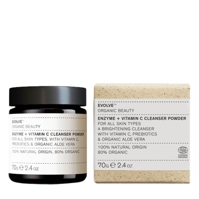 gorgeous Evolve Organic Beauty Enzyme + Vitamin C Cleanser Powder 70g