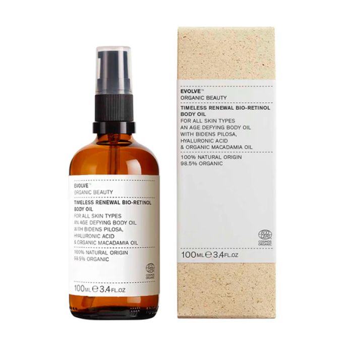 gorgeous Evolve Organic Beauty Timeless Renewal Bio Retinol Body Oil 100ml
