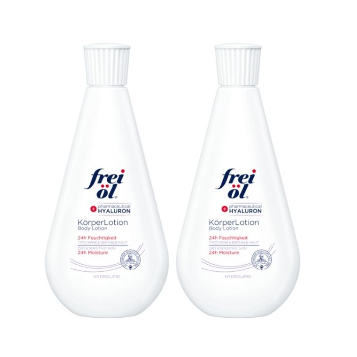 gorgeous Frei Ol Skincare Hydrolipid Body Lotion 2 x 200ml Double
