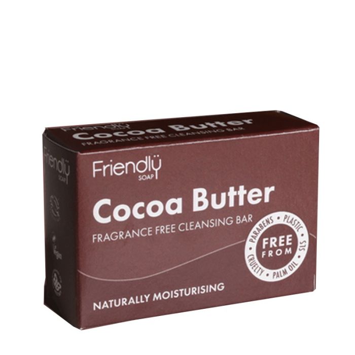 gorgeous Friendly Soap Cocoa Butter Facial Cleansing Bar 95g