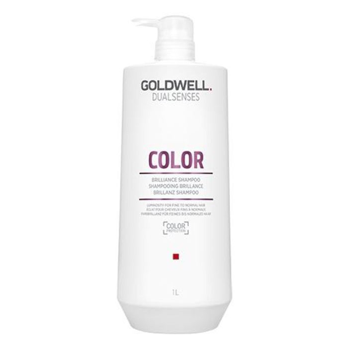 gorgeous Goldwell Dual Senses Color Brilliance Shampoo 1000ml - Worth £64