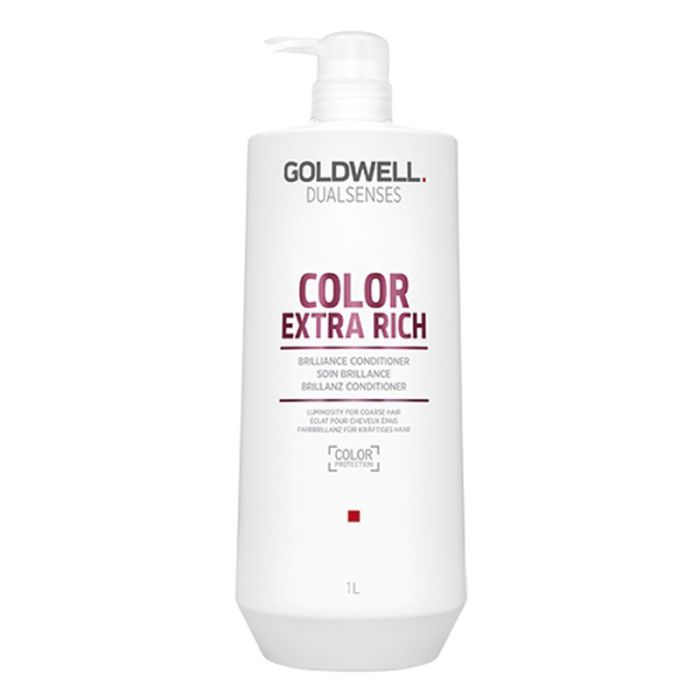 gorgeous Goldwell Dual Senses Color Extra Rich Brilliance Conditioner 1000ml - Worth £85