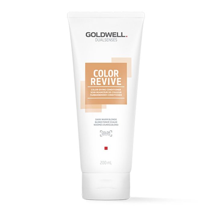 gorgeous Goldwell Dualsenses Color Revive Color Giving Conditioner Dark Warm Blonde 200ml