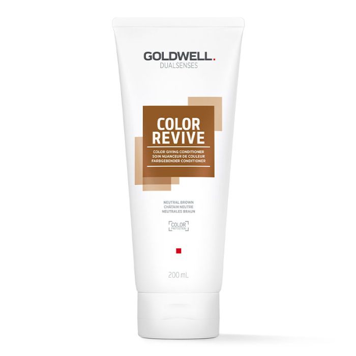 gorgeous Goldwell Dualsenses Color Revive Color Giving Conditioner Neutral Brown 200ml
