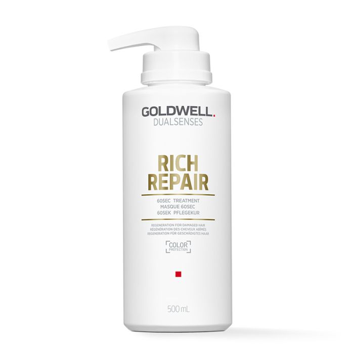 gorgeous Goldwell Dualsenses Rich Repair 60 Second Treatment 500ml